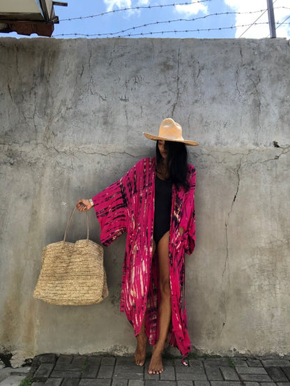 Fuchsia Kimono