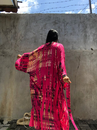 Fuchsia Kimono